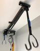 Takel co élévateur de vélo cargo pour scooter à moteur noir avec pneu noir 225 kg