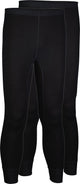 Pantalon thermique Avento junior - pack de 2 - noir - taille 128