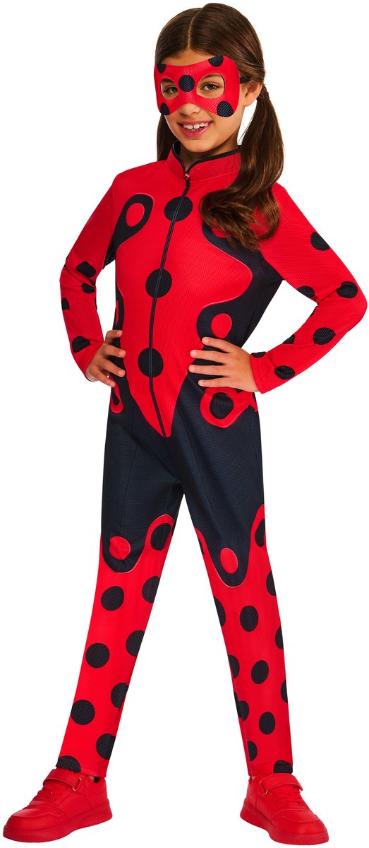 Déguisement enfant coccinelle miraculeuse Rubis - - taille 5-6 ans