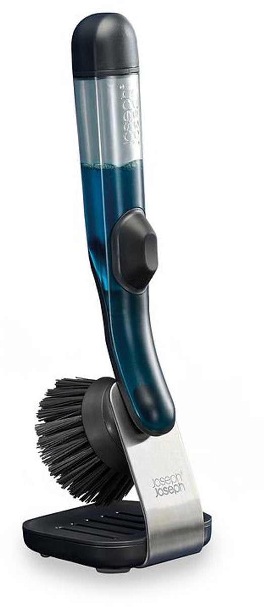 Joseph Joseph Skintech Washing-Up Brush avec réservoir de savon et titulaire