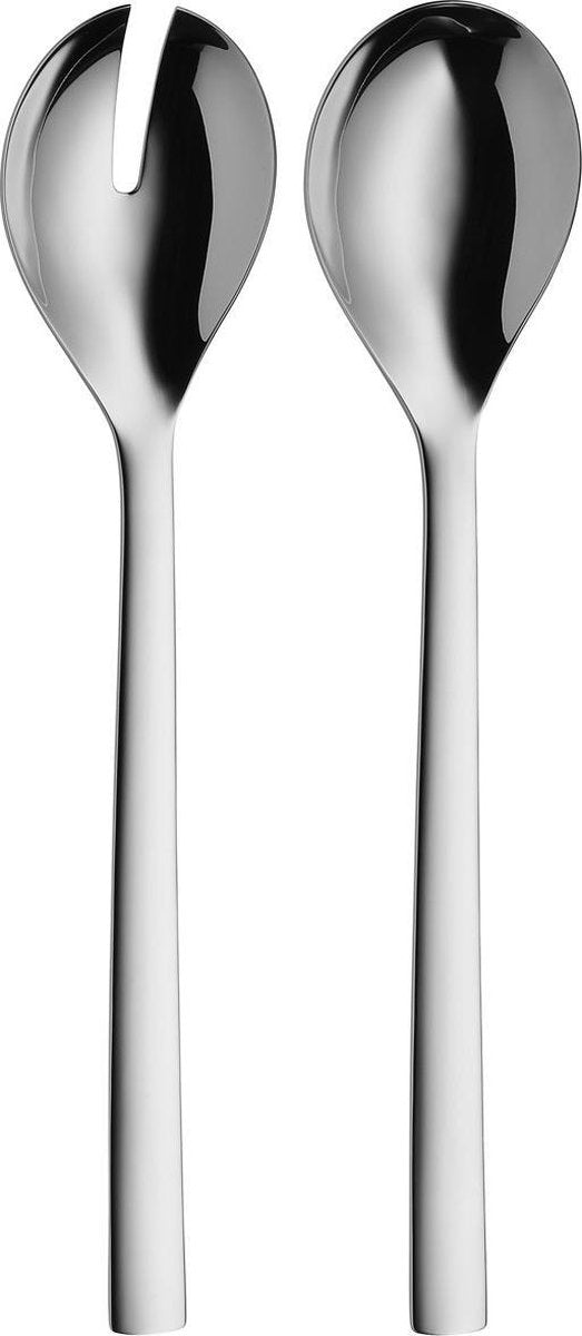 Wmf nuova - couverts à salade - 30 cm - acier inoxydable - design élégant - passent au lave-vaisselle