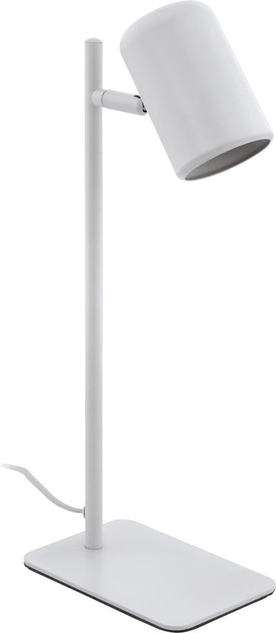 Lampe de table Eglo ceppino - lampe de bureau - gu10 - 38 cm - blanc