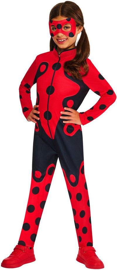 Déguisement enfant coccinelle miraculeuse Rubis - - taille 9-10 ans