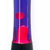 Lavalamp noir rose violet, 40 cm