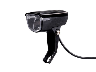 phare Luna e-bike led 6 cm fourche avant 25 lux noir