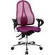 Chaise de bureau pivotante topstat sitness 15 violet