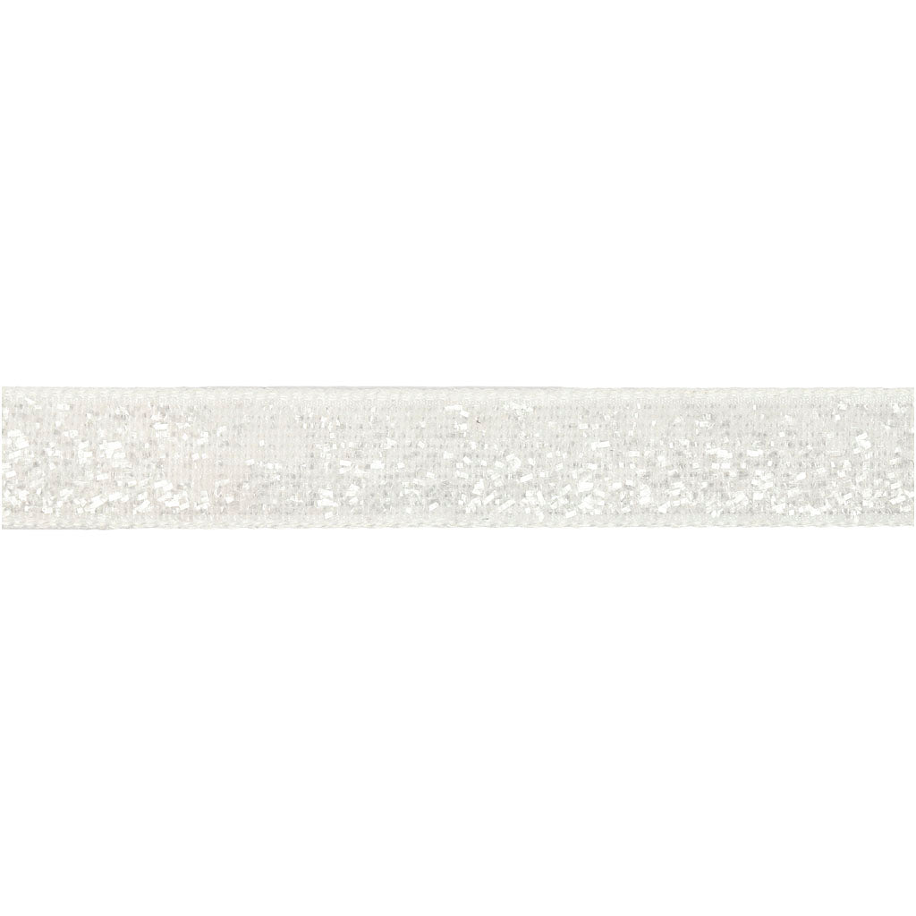 Ruban Vivi Gade, l: 10 mm, blanc, 5 m 1 rouleau