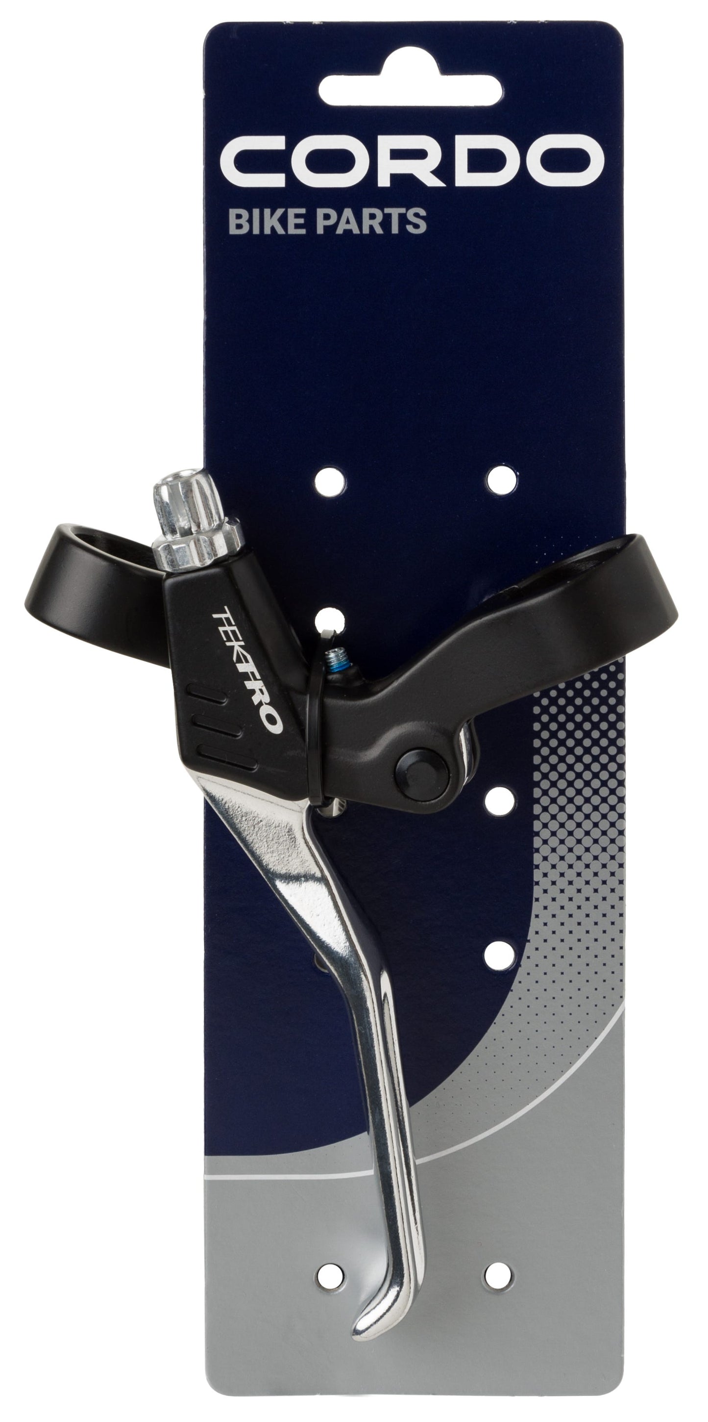 Cordo levier de frein r+l universel noir argent
