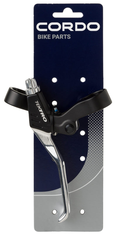 Cordo levier de frein r+l universel noir argent
