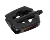 Pédale Cordo antidérapante sandblock aluminium noir mat - afbeelding 1