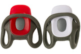 Kit d'éclairage vélo Cordo mini-sangle LED batterie blanc rouge - afbeelding 2