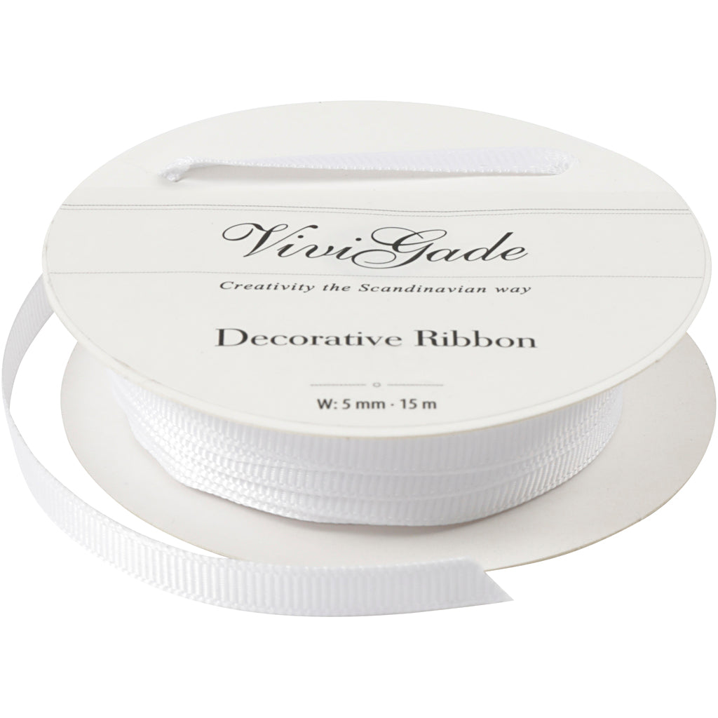 Décoration de la société Creativ Lint White, 15m