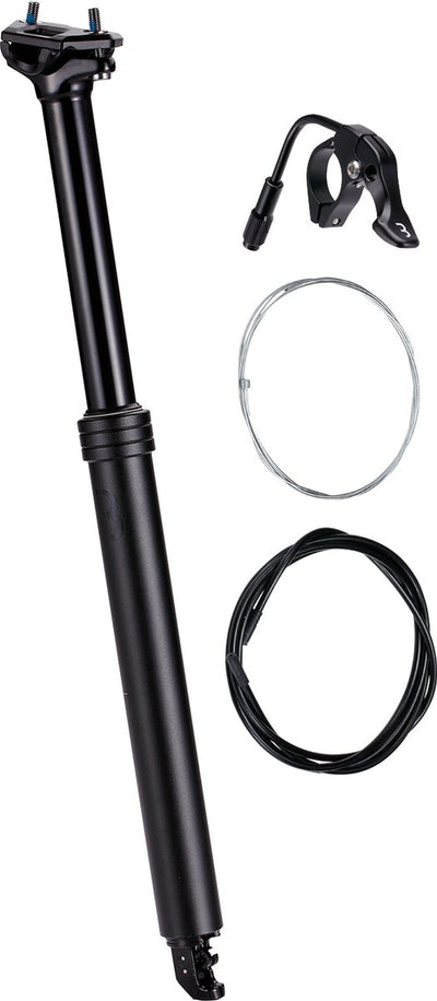 Bbb cycling lift post tige de selle réglable tige télescopique ø31,6 mm - tige de selle avec levier de commande à distance - 470 mm - certifié pour : vélo électrique, vélo de course vtt - bsp-51