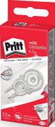 Recharge de ruban correcteur Pritt flexible 4,2 mm x 12 m | 10 pièces