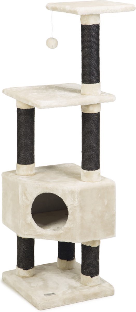 Beeztees figado - griffoir - crème - 40x40x135 cm
