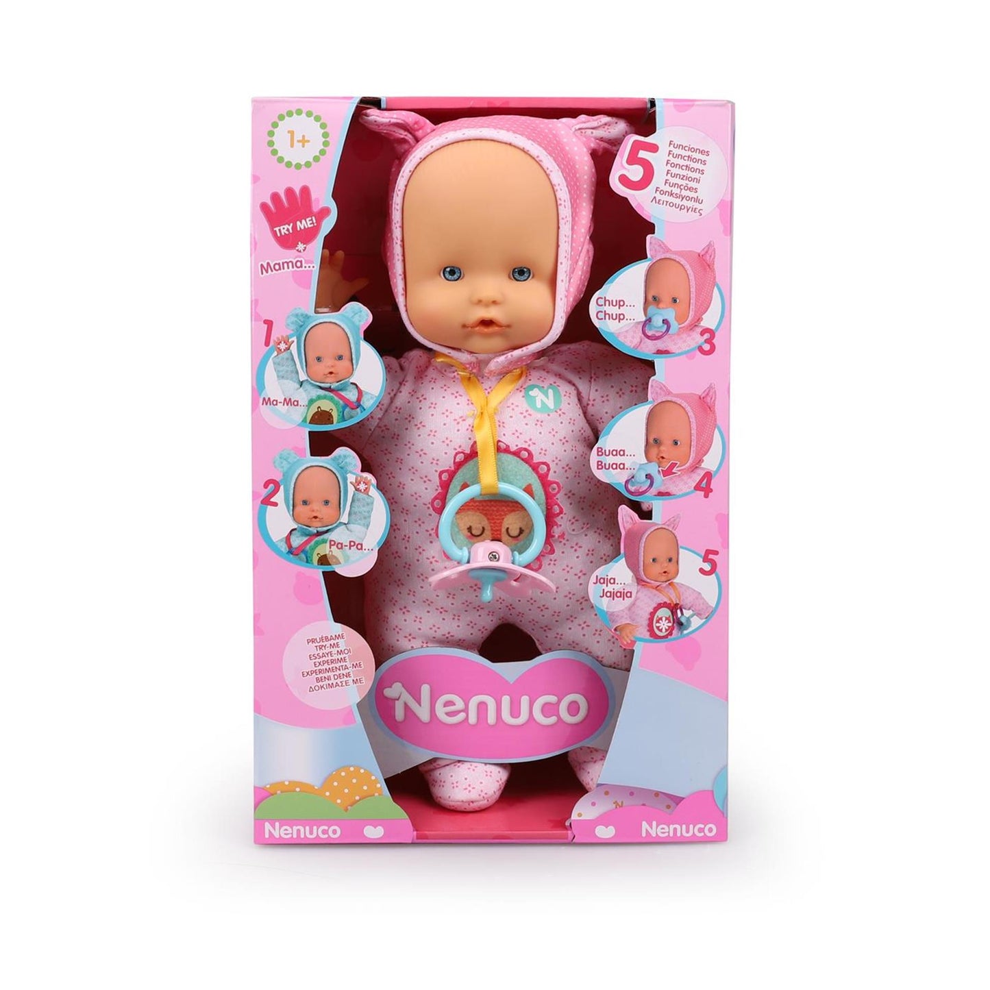 Nenuco Doll avec 5 fonctions et tray