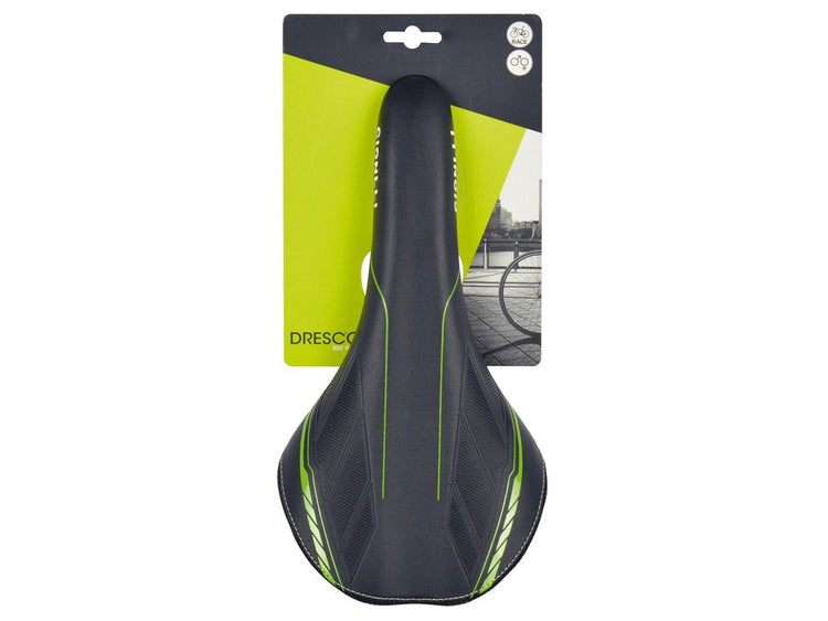 Selle vélo de route MicroFi - noir vert