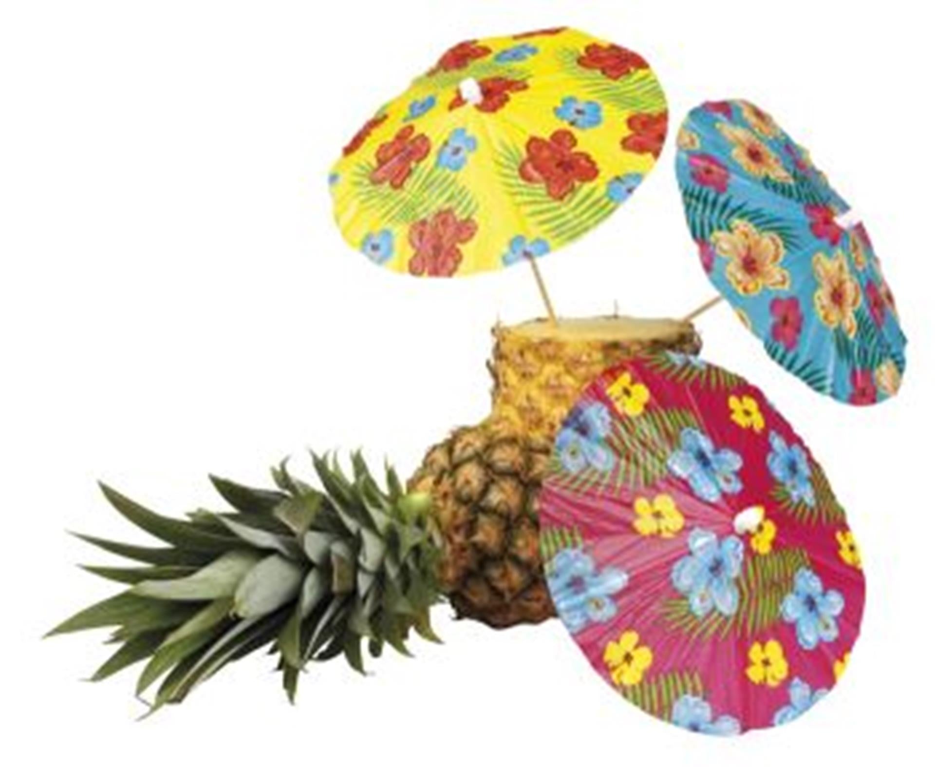 Boland parasols à glace hawaii sachet de 6 pièces
