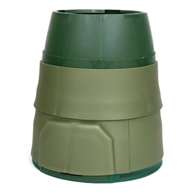 Great green Systems 1072891 - Green Johanna 330 litres avec bac à compost avec enveloppe isolante | 1 pièce