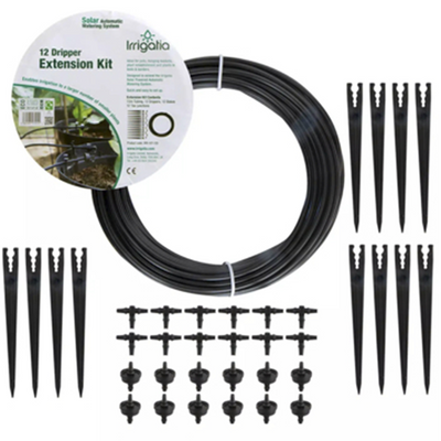 Irrigatia 1072885 - kit d'extension de tuyau d'irrigation goutte à goutte 12 pièces | 1 pièce