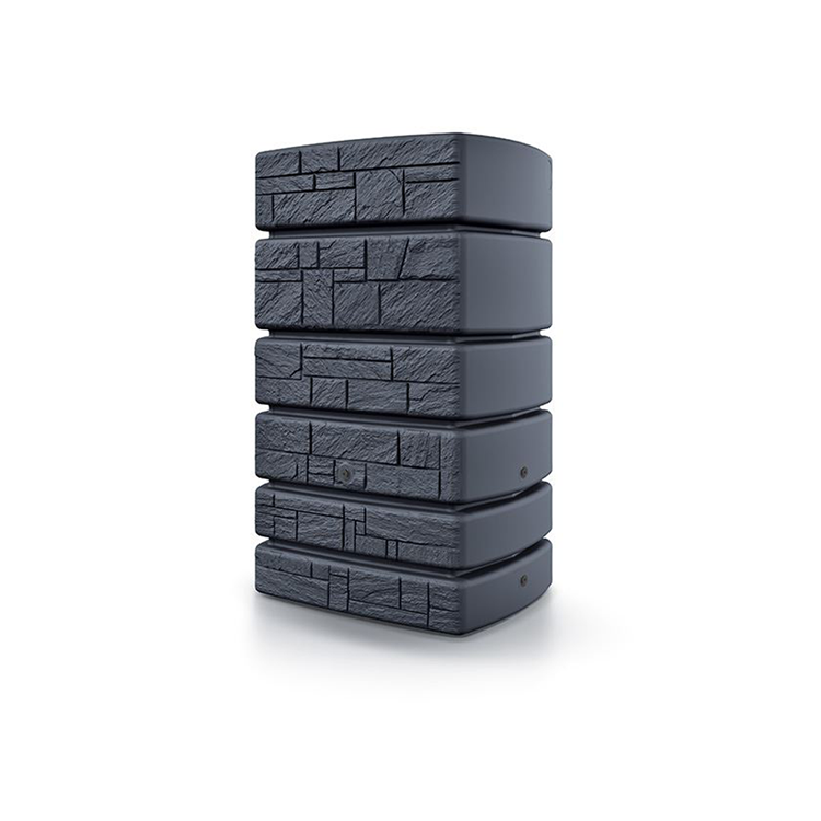 Prosperplast 1070891 - Tour 500l pierre anthracite | 1 pièce
