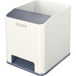 Porte-stylo Leitz Wow blanc métallique