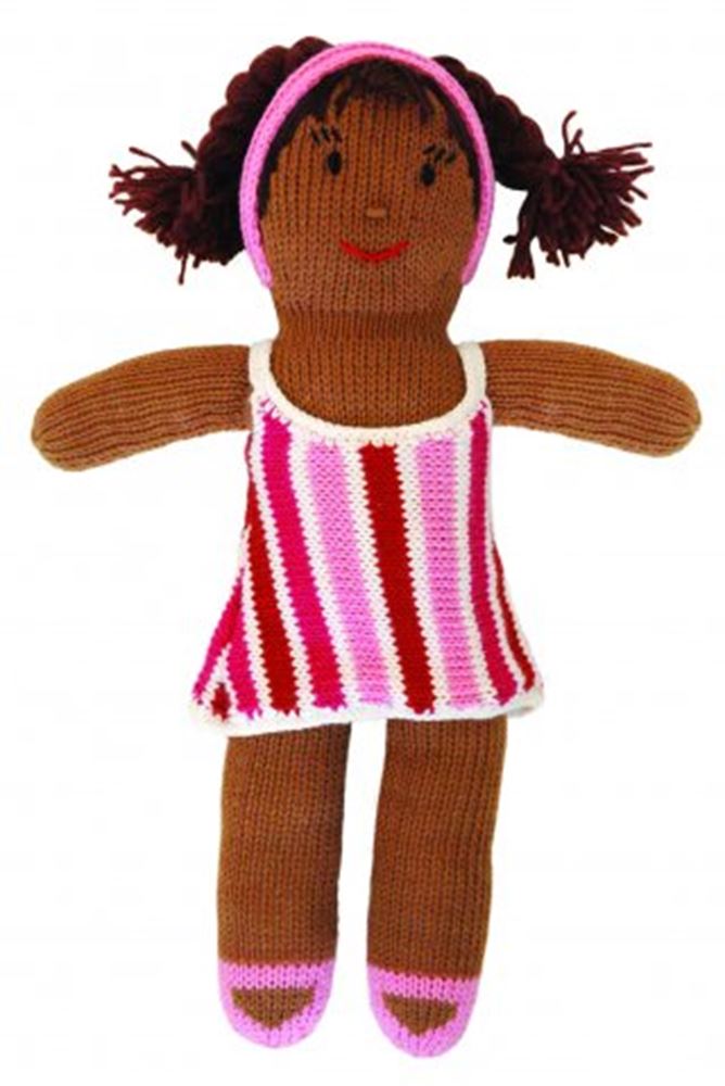 Doudou tricoté bibi plage env. 36 cm