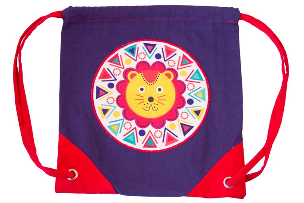 Sac de sport avec doublure animaux sauvages 4 culs