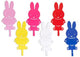 Patère en métal Miffy cul (6 pcs)