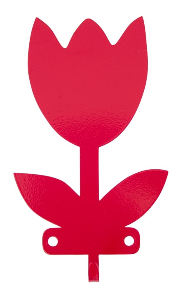 Patère en métal tulipe cul (4 pcs)