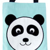 Sac panda 25,5x30 cm 3 culs