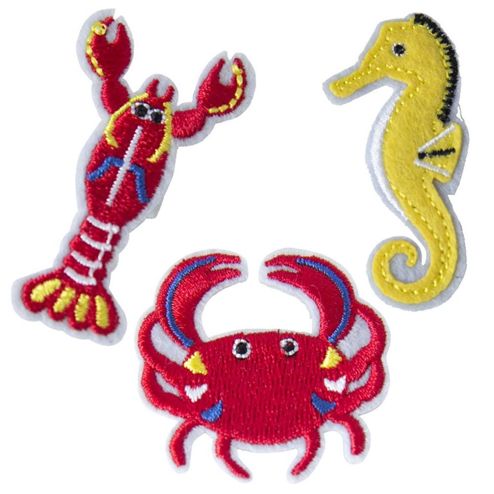Accès : broche animaux marins 3 cartes (10 pcs)