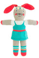 Peluche lapin tricoté Fiona
