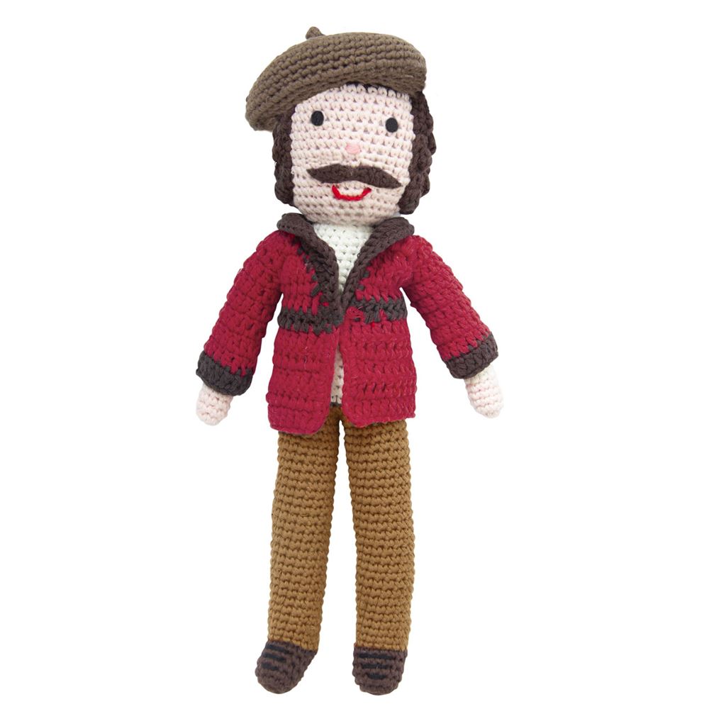 Peluche au crochet Rembrandt van Rijn