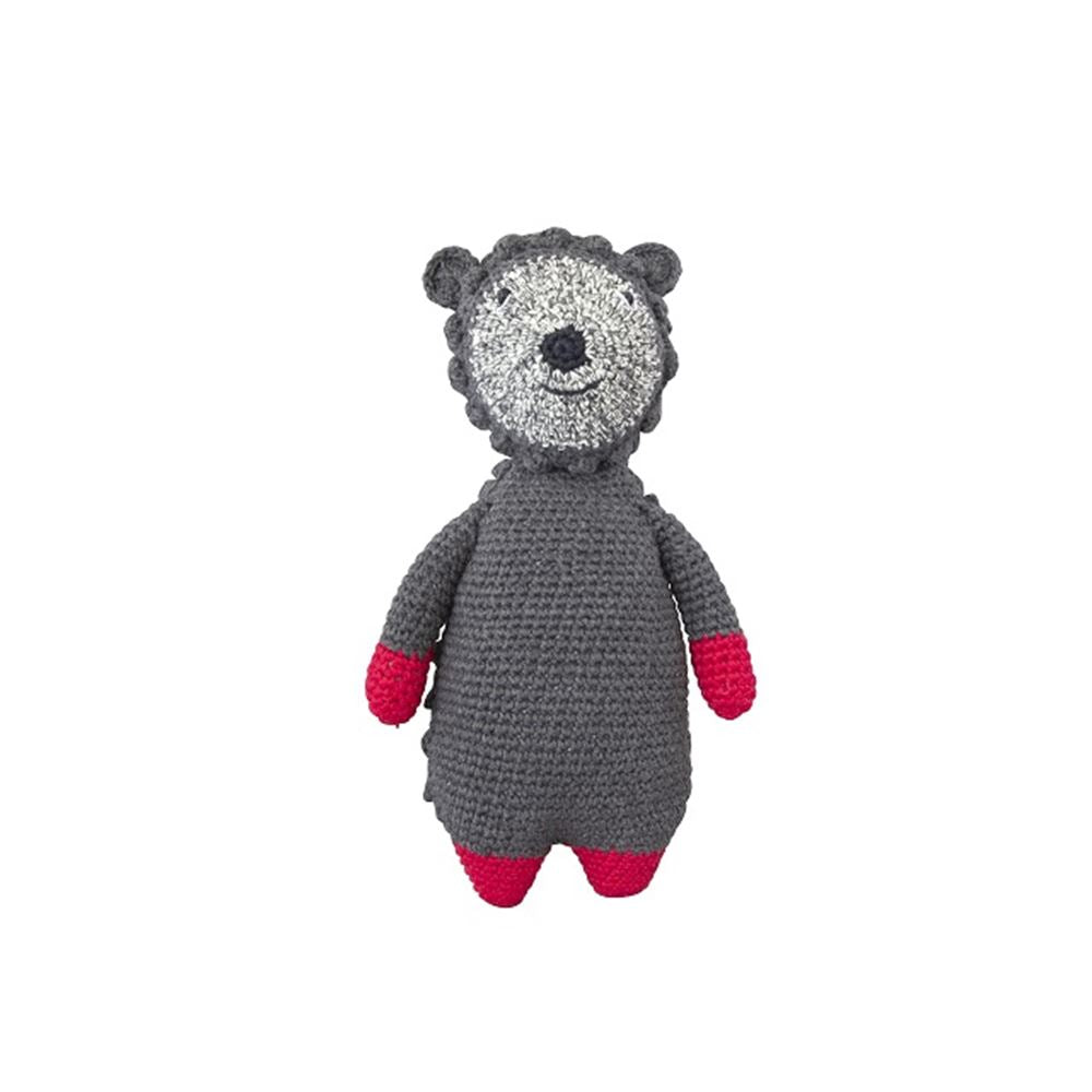 Peluche hérisson au crochet 27 cm (2 pcs)