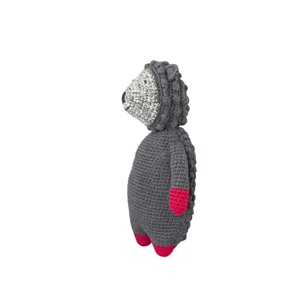 Peluche hérisson au crochet 27 cm (2 pcs)