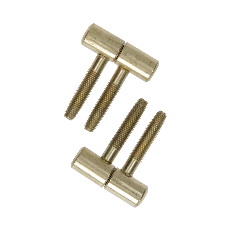 Mack 1019176 - 2 charnières de fenêtre bichromatées 13x48mm | 5 pièces