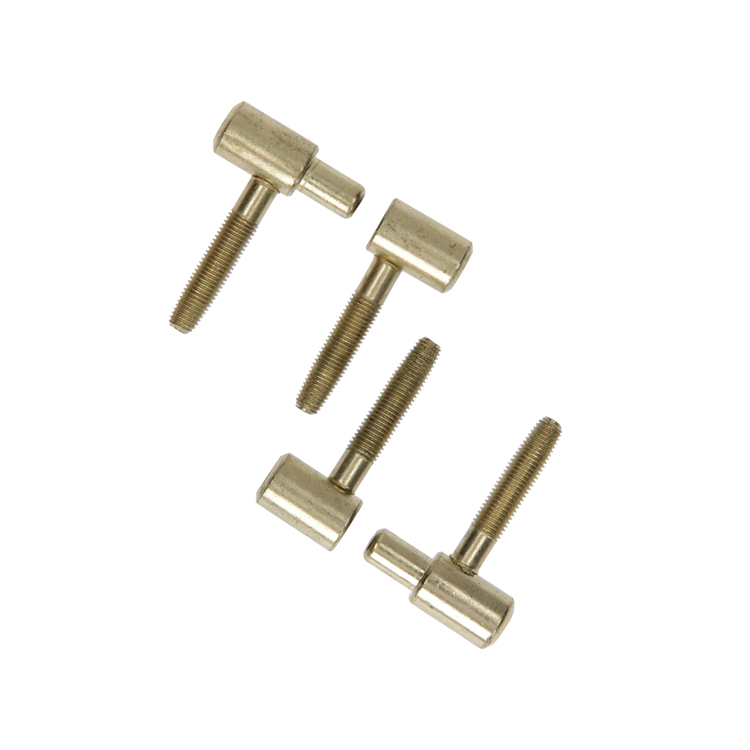 Mack 1019176 - 2 charnières de fenêtre bichromatées 13x48mm | 5 pièces