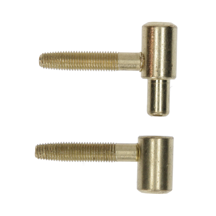 Mack 1019176 - 2 charnières de fenêtre bichromatées 13x48mm | 5 pièces