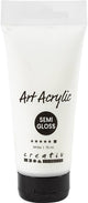 Creativ Company Pigment Art Acrylic Paint Titanium White, 75 ml
