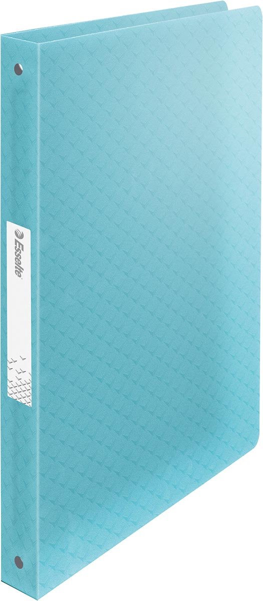 Esselte colour'breeze Classeur A4 2 anneaux avec couverture souple pour 140 feuilles - largeur dos 25 mm - bleu