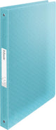 Esselte colour'breeze Classeur A4 2 anneaux avec couverture souple pour 140 feuilles - largeur dos 25 mm - bleu
