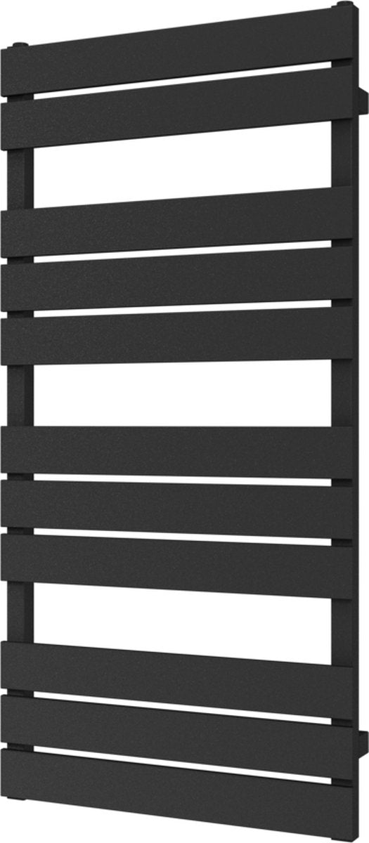 Radiateur design Gênes Plieger - radiateur sèche-serviettes - 112 cm x 55 cm - 558 watts - graphite