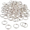 Bague fendue Vivi Gade, d 15 mm, plaqué argent, 100 pièces, 1 boîte
