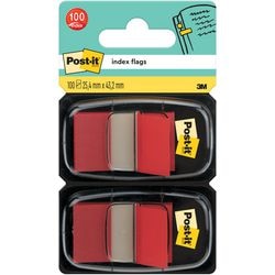 Index post-it rouge 25 mm