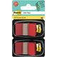 Index post-it rouge 25 mm