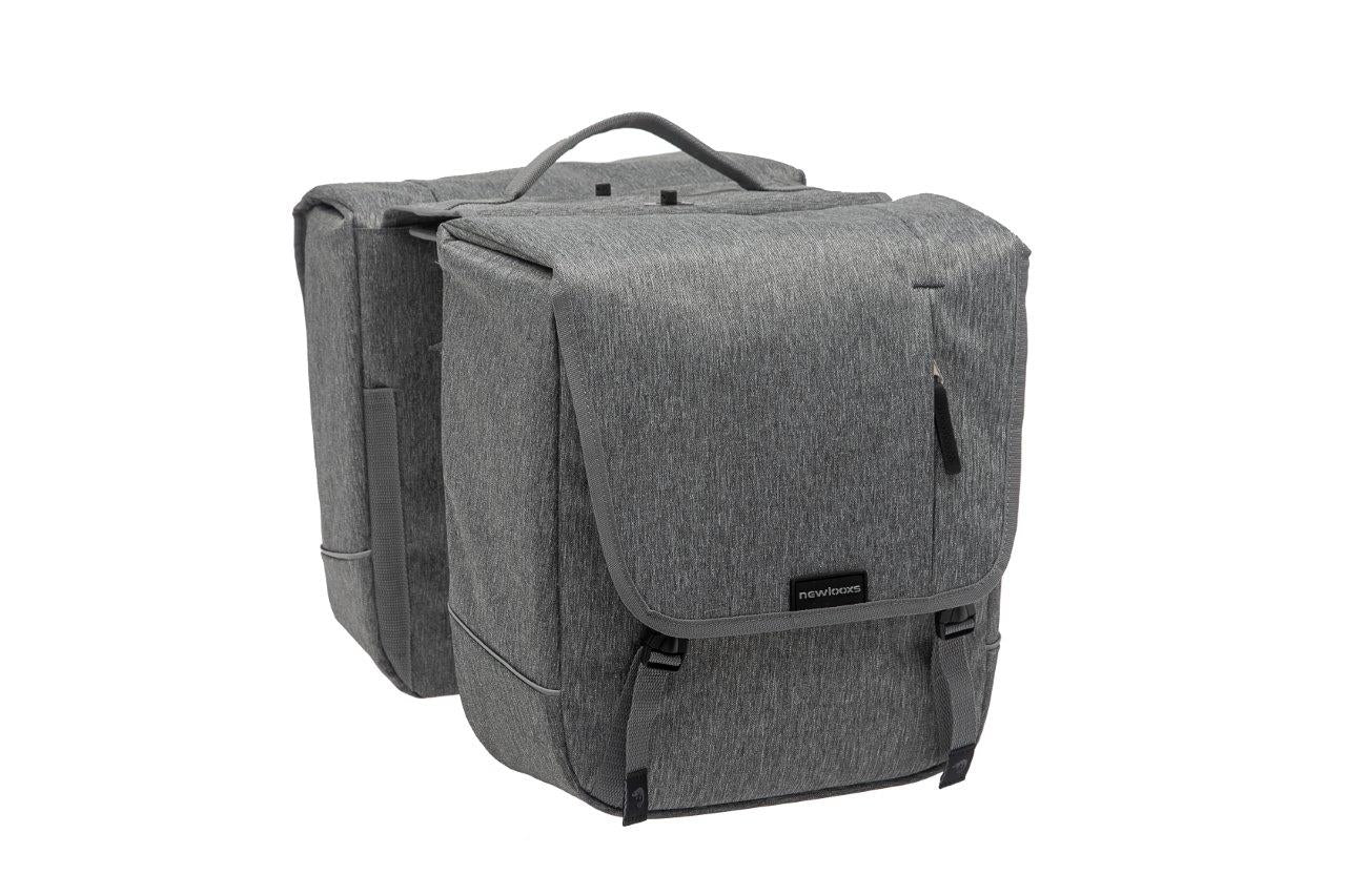 Nouveau Looxs Nova Double - Sacoche double pour vélo - Gris