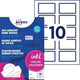 Badges nominatifs avery zweckform l4787-20