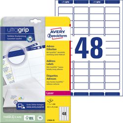 Etiquettes multifonctions avery zweckform blanc