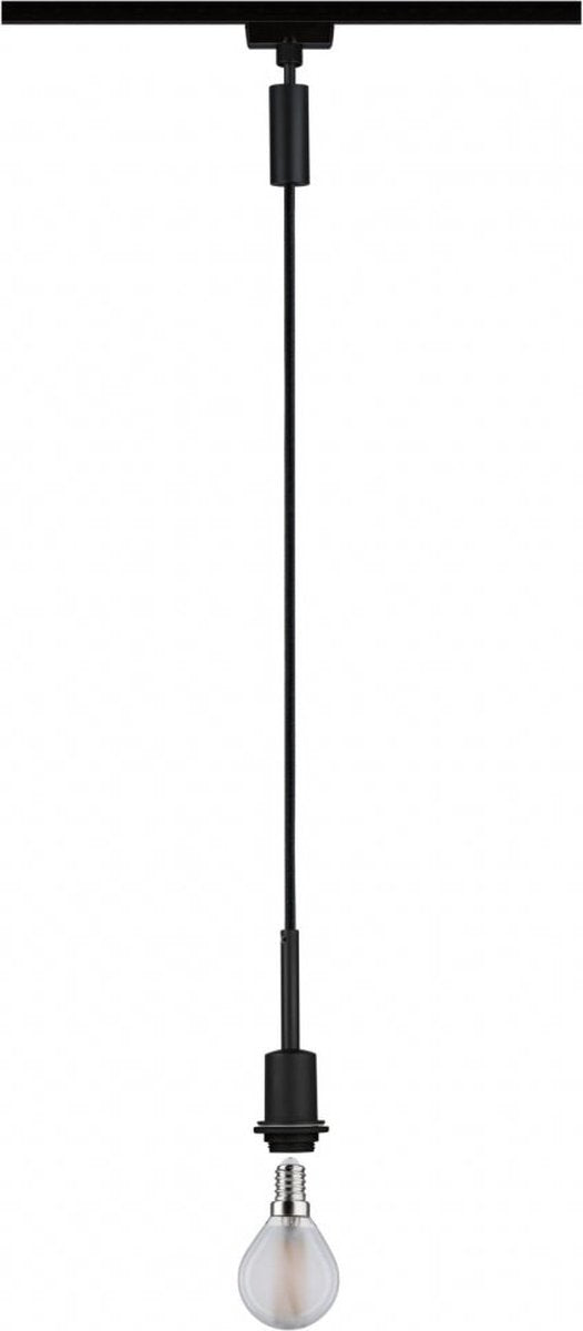 Paulmann 230v lampe sur rail urail e14 noir (mat)